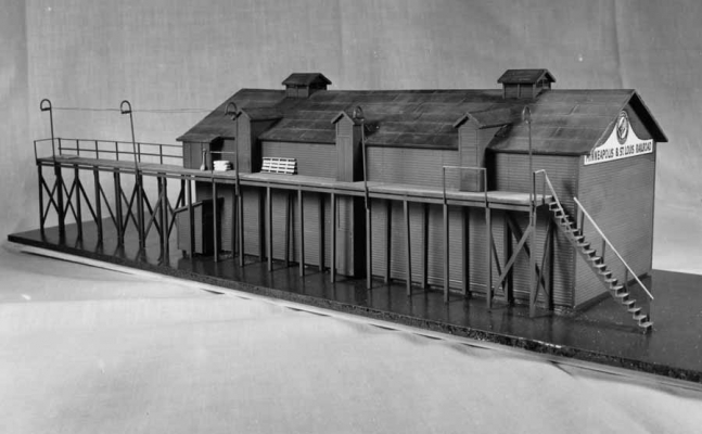 Peoria  Model M&StL icehouse
Model of the Peoria Ice house. scratch built model by Ron Christensen
Keywords: Peoria  Model M&StL icehouse