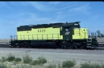 C&NW_s last SD-40-2 #6935 at Bill, Wy, on 9-01-85 Photo by RJW.jpg